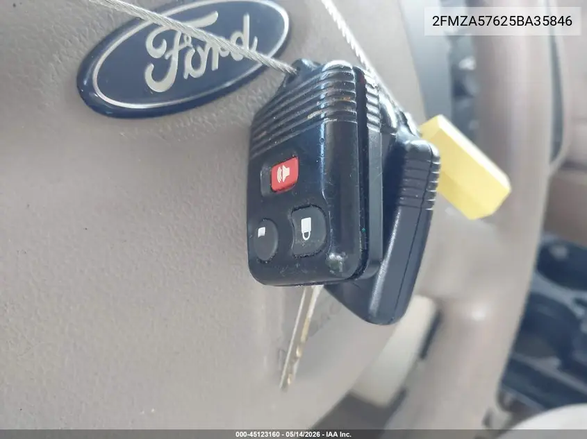 2005 Ford Freestar Ses VIN: 2FMZA57625BA35846 Lot: 45123160