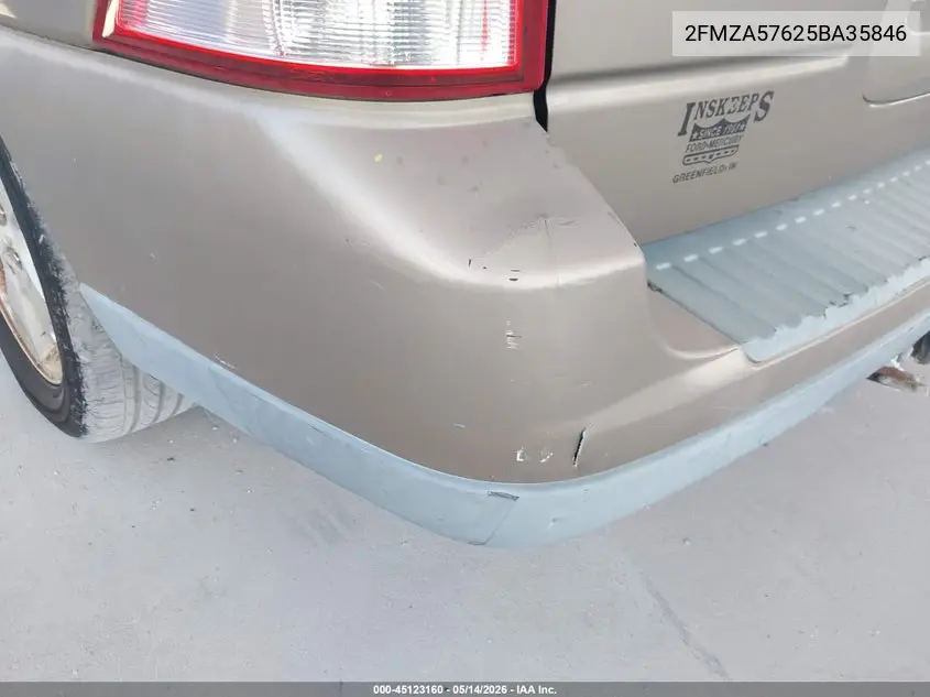 2005 Ford Freestar Ses VIN: 2FMZA57625BA35846 Lot: 45123160