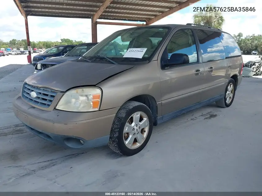 2005 Ford Freestar Ses VIN: 2FMZA57625BA35846 Lot: 45123160