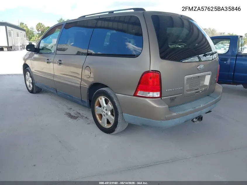 2005 Ford Freestar Ses VIN: 2FMZA57625BA35846 Lot: 45123160
