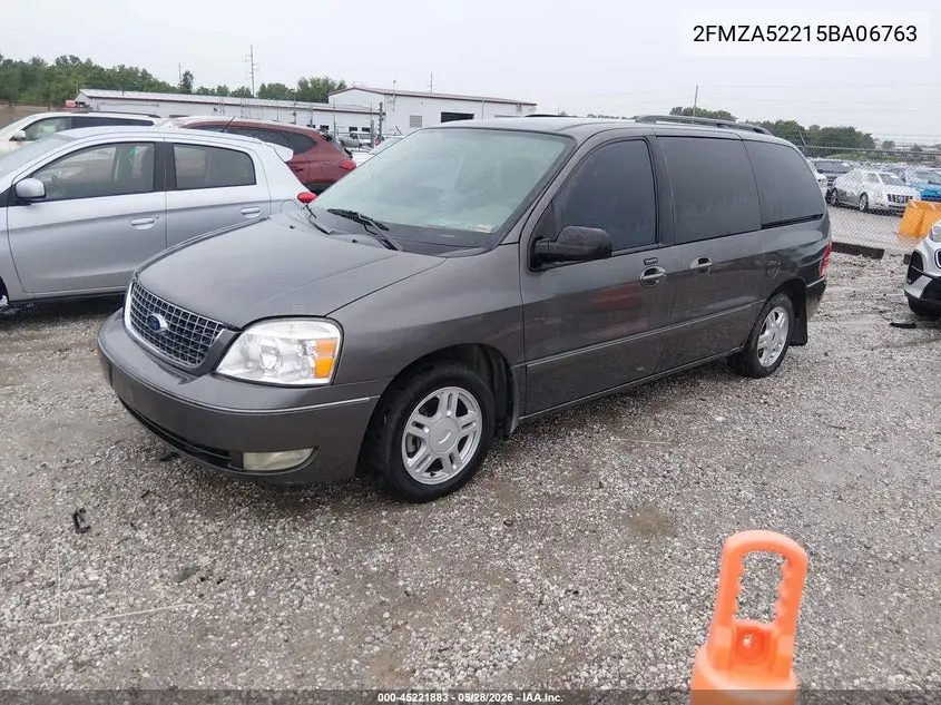 2005 Ford Freestar Sel VIN: 2FMZA52215BA06763 Lot: 45221883