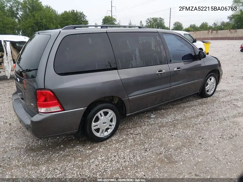 2005 Ford Freestar Sel VIN: 2FMZA52215BA06763 Lot: 45221883