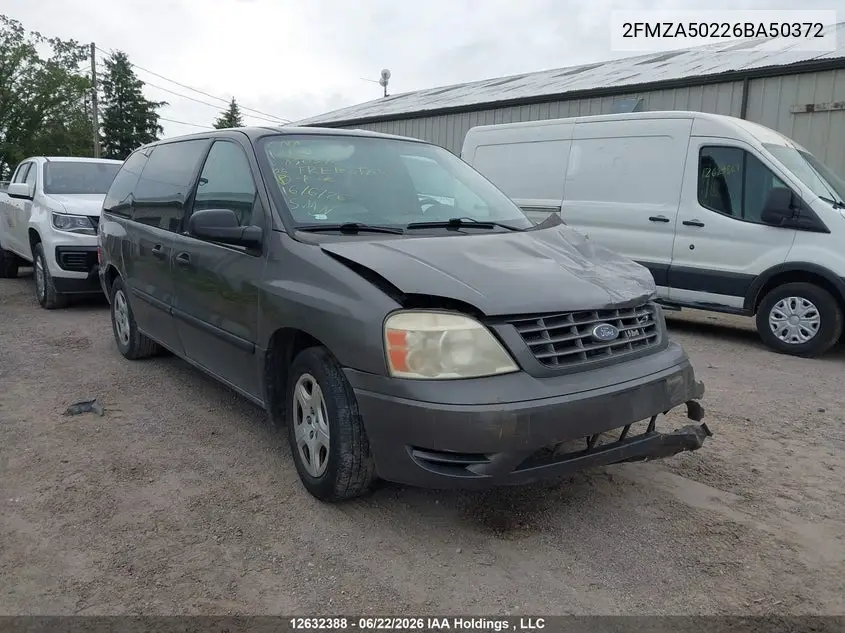 2006 Ford Freestar S VIN: 2FMZA50226BA50372 Lot: 12632388
