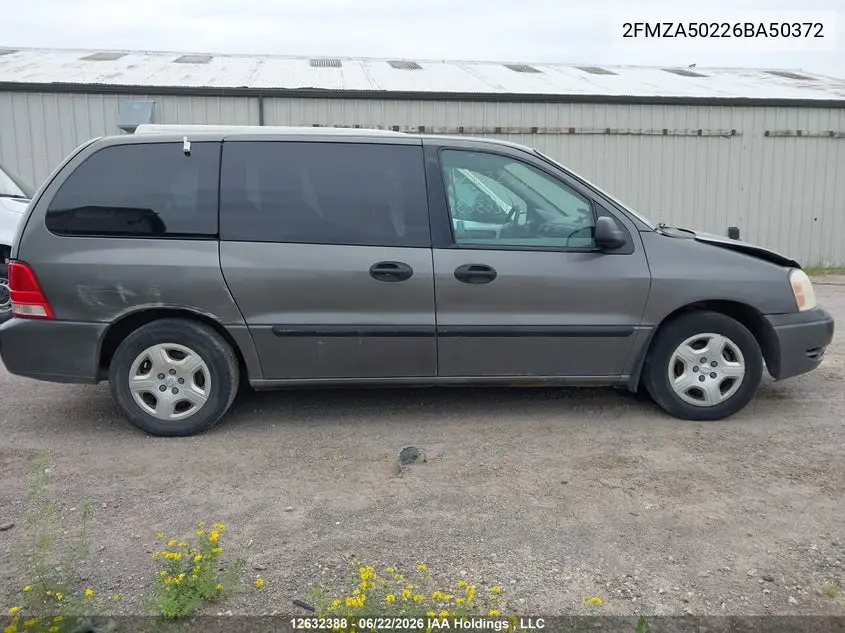 2006 Ford Freestar S VIN: 2FMZA50226BA50372 Lot: 12632388