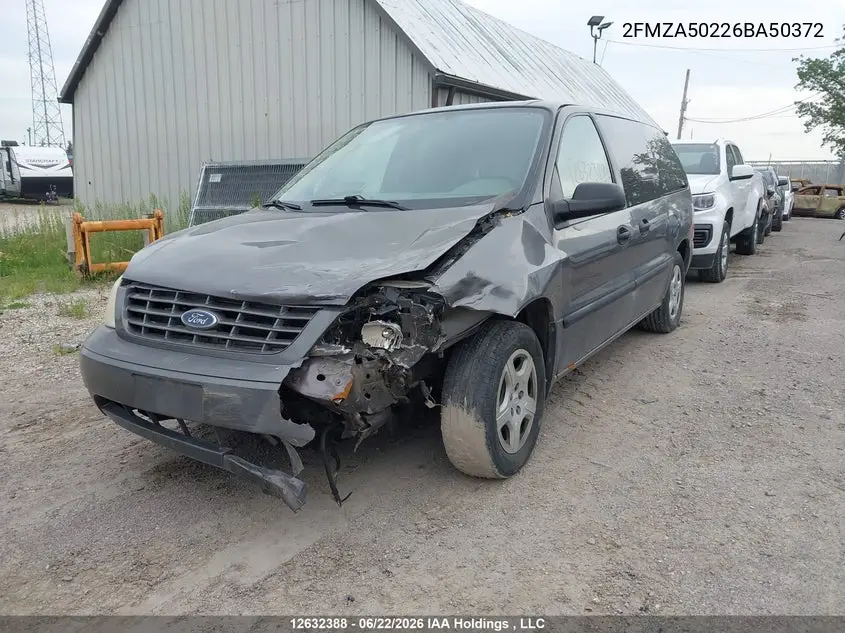 2006 Ford Freestar S VIN: 2FMZA50226BA50372 Lot: 12632388