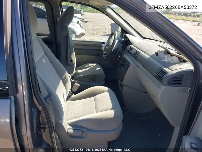 2006 Ford Freestar S VIN: 2FMZA50226BA50372 Lot: 12632388