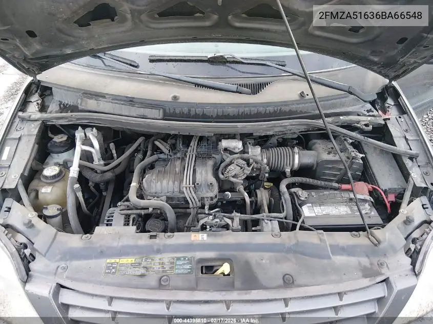 2006 Ford Freestar Se VIN: 2FMZA51636BA66548 Lot: 44395810
