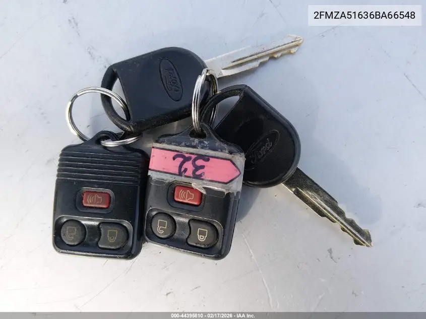 2006 Ford Freestar Se VIN: 2FMZA51636BA66548 Lot: 44395810