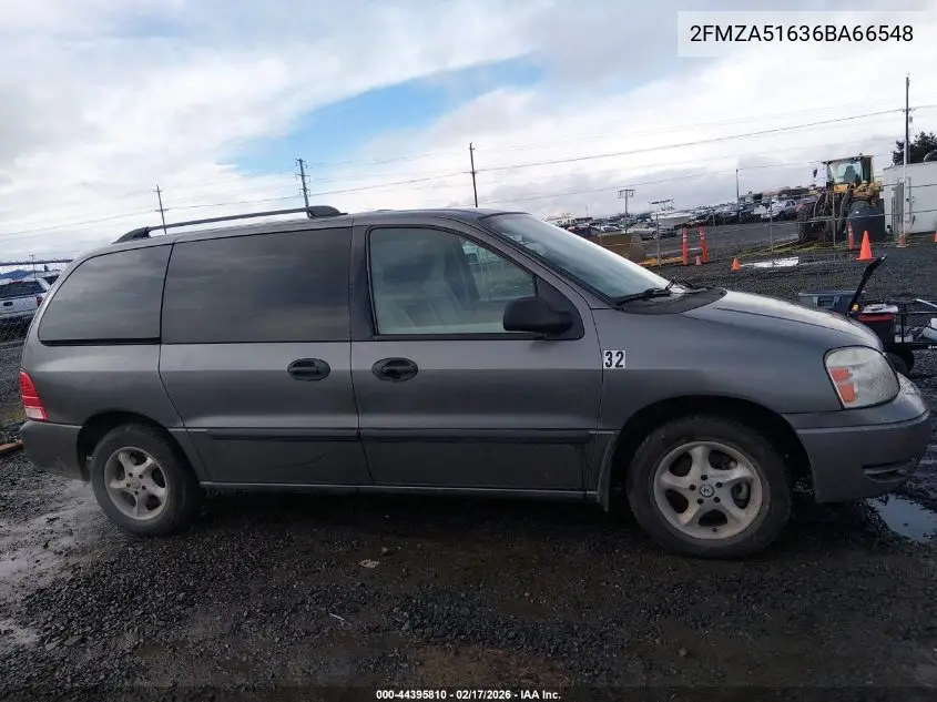 2006 Ford Freestar Se VIN: 2FMZA51636BA66548 Lot: 44395810