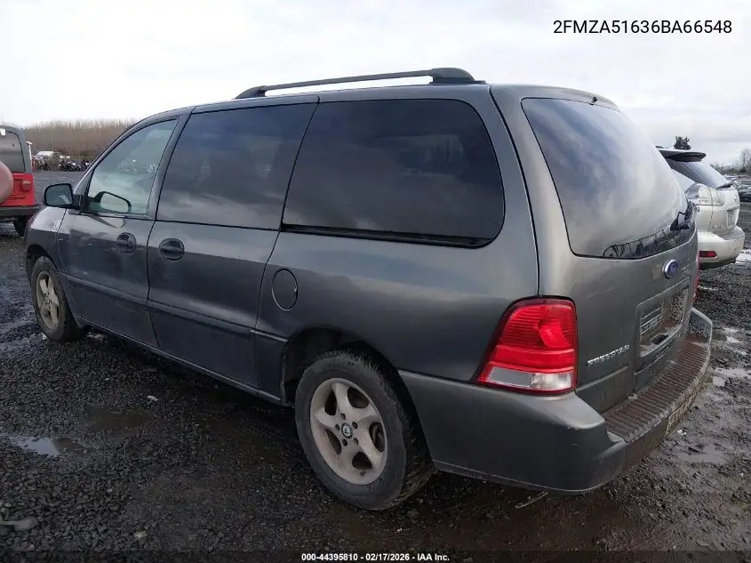 2006 Ford Freestar Se VIN: 2FMZA51636BA66548 Lot: 44395810