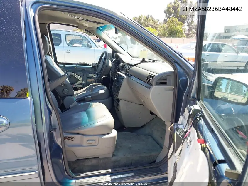 2006 Ford Freestar Limited VIN: 2FMZA58236BA48442 Lot: 45453267