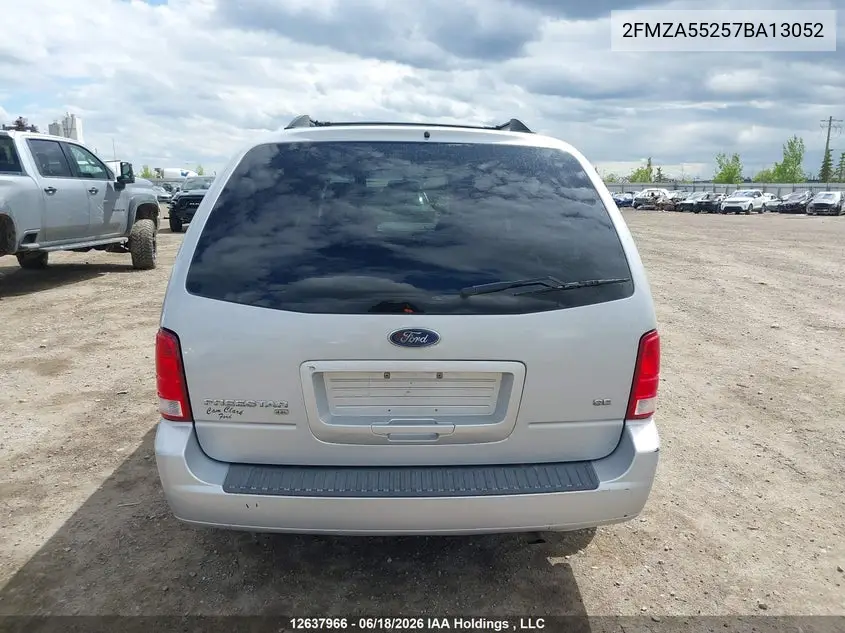 2007 Ford Freestar Se VIN: 2FMZA55257BA13052 Lot: 12637966x