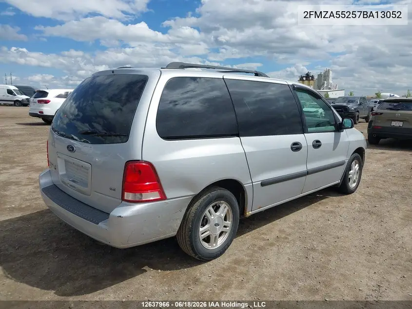 2007 Ford Freestar Se VIN: 2FMZA55257BA13052 Lot: 12637966x