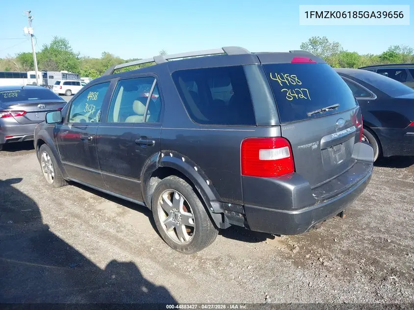 2005 Ford Freestyle Limited VIN: 1FMZK06185GA39656 Lot: 44883427