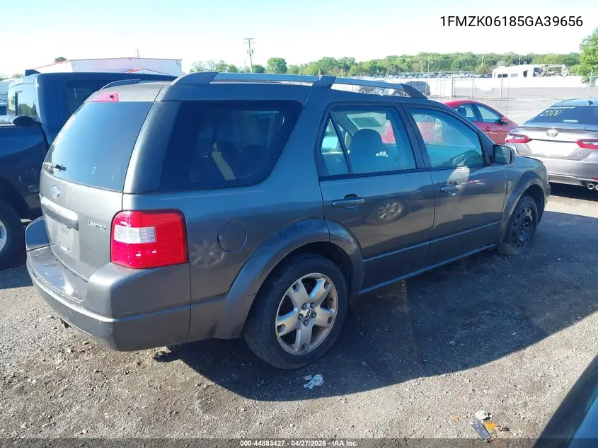 2005 Ford Freestyle Limited VIN: 1FMZK06185GA39656 Lot: 44883427