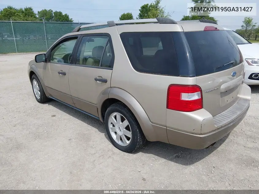 2005 Ford Freestyle Se VIN: 1FMZK01195GA31427 Lot: 44942315