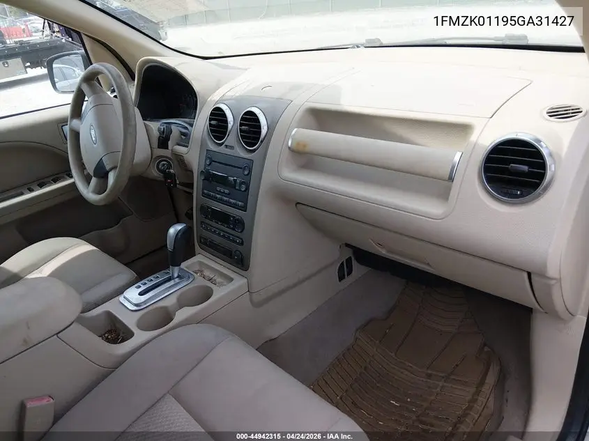 2005 Ford Freestyle Se VIN: 1FMZK01195GA31427 Lot: 44942315