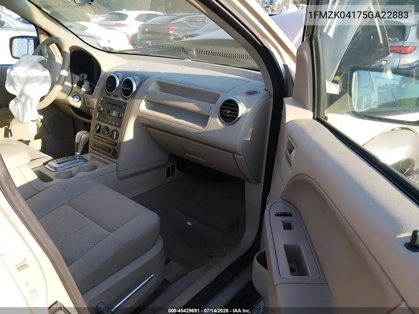 2005 Ford Freestyle Se VIN: 1FMZK04175GA22883 Lot: 45429691