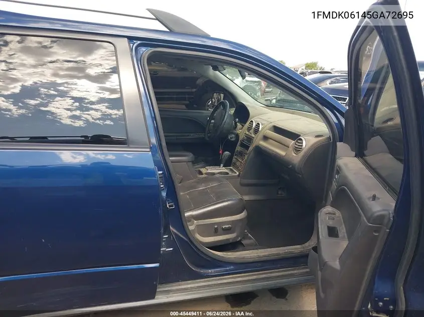 2005 Ford Freestyle Limited VIN: 1FMDK06145GA72695 Lot: 45449411
