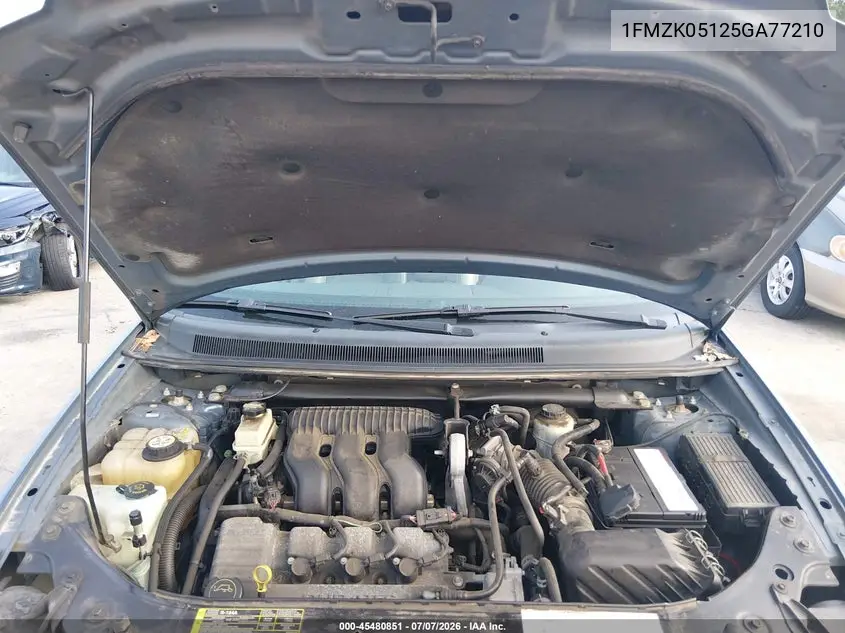 2005 Ford Freestyle Sel VIN: 1FMZK05125GA77210 Lot: 45480851