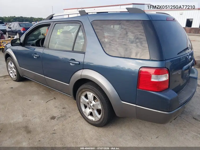 2005 Ford Freestyle Sel VIN: 1FMZK05125GA77210 Lot: 45480851