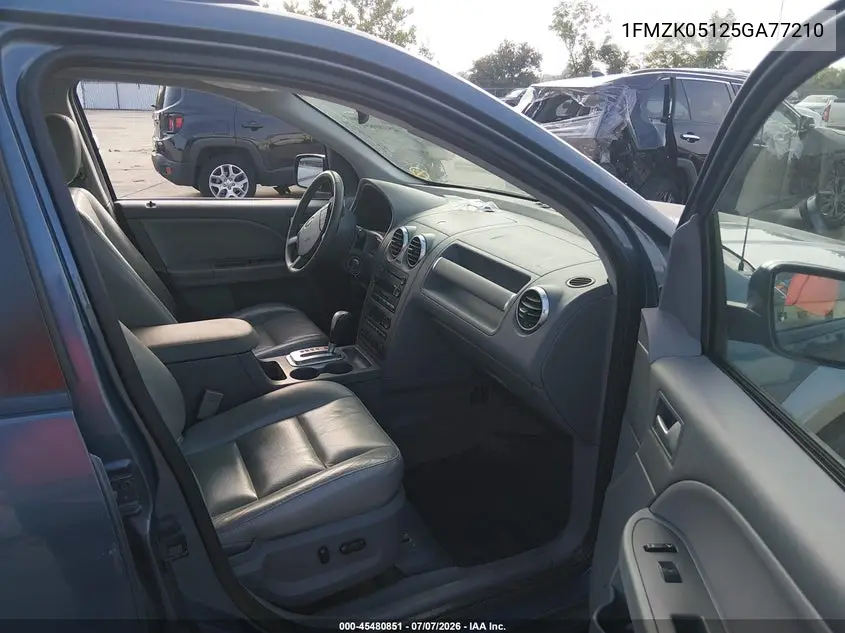 2005 Ford Freestyle Sel VIN: 1FMZK05125GA77210 Lot: 45480851