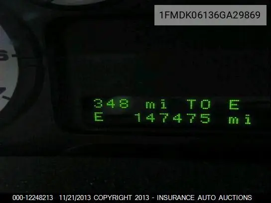 2006 Ford Freestyle Limited VIN: 1FMDK06136GA29869 Lot: 12248213