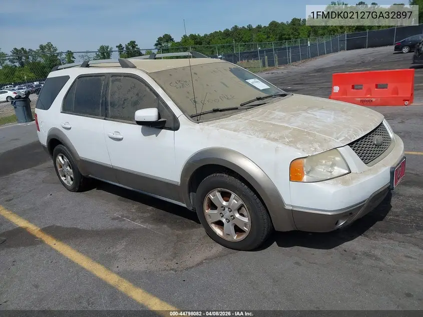 2007 Ford Freestyle Sel VIN: 1FMDK02127GA32897 Lot: 44798082