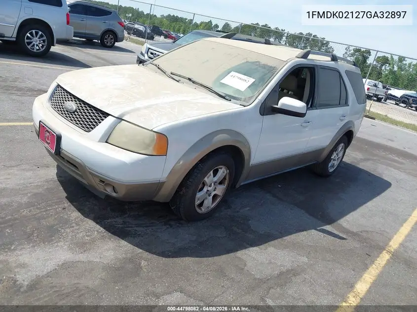 2007 Ford Freestyle Sel VIN: 1FMDK02127GA32897 Lot: 44798082
