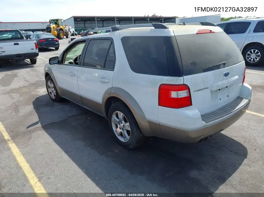 2007 Ford Freestyle Sel VIN: 1FMDK02127GA32897 Lot: 44798082