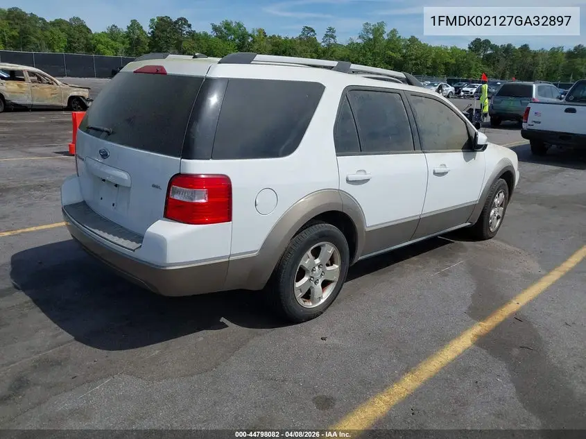 2007 Ford Freestyle Sel VIN: 1FMDK02127GA32897 Lot: 44798082