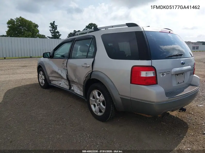 2007 Ford Freestyle Sel VIN: 1FMDK05177GA41462 Lot: 45522238