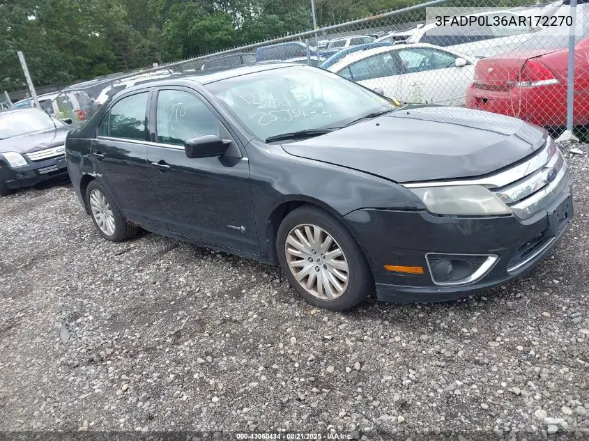 3FADP0L36AR172270 2010 Ford Fusion Hybrid