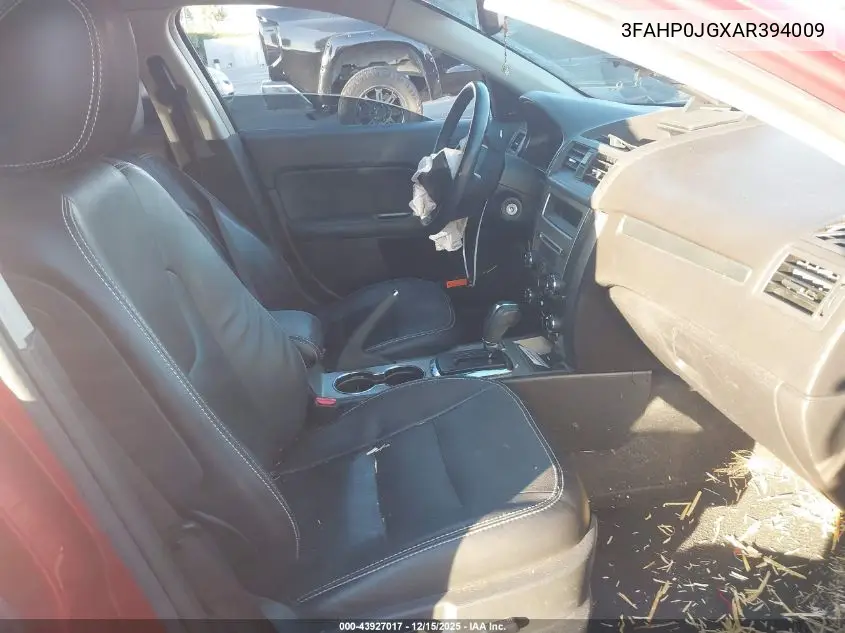 3FAHP0JGXAR394009 2010 Ford Fusion Sel