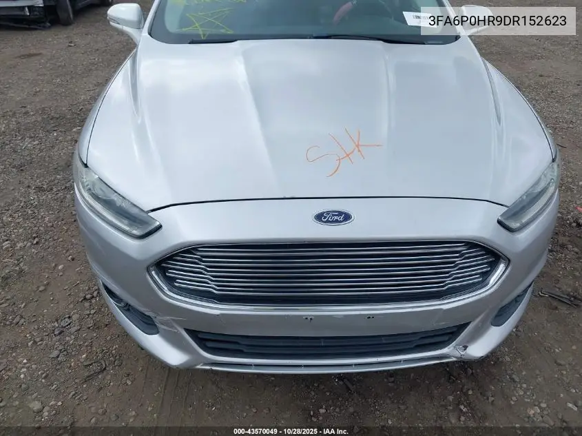 3FA6P0HR9DR152623 2013 Ford Fusion Se