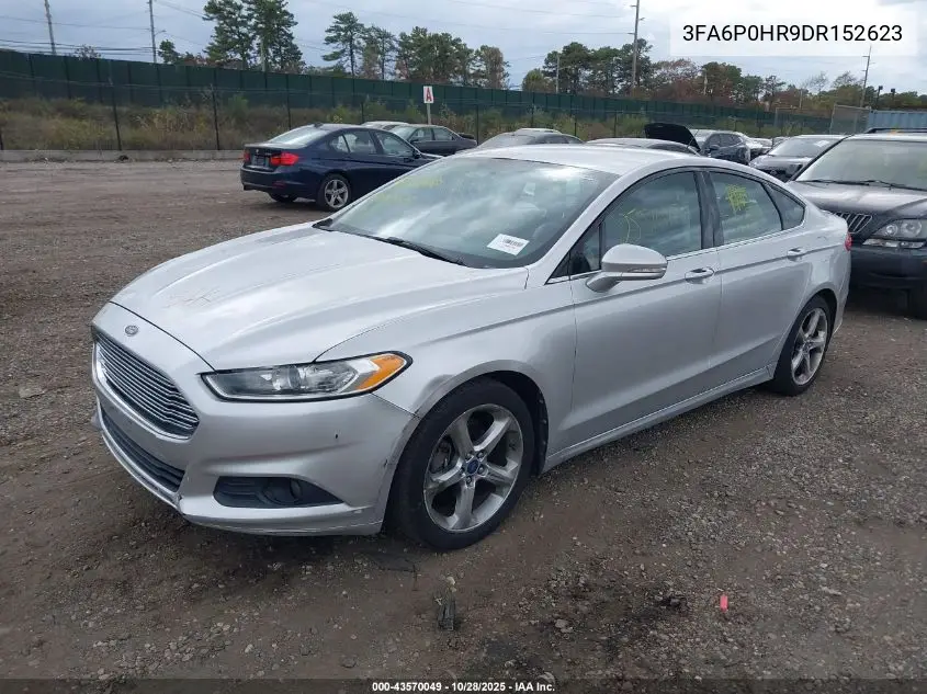3FA6P0HR9DR152623 2013 Ford Fusion Se
