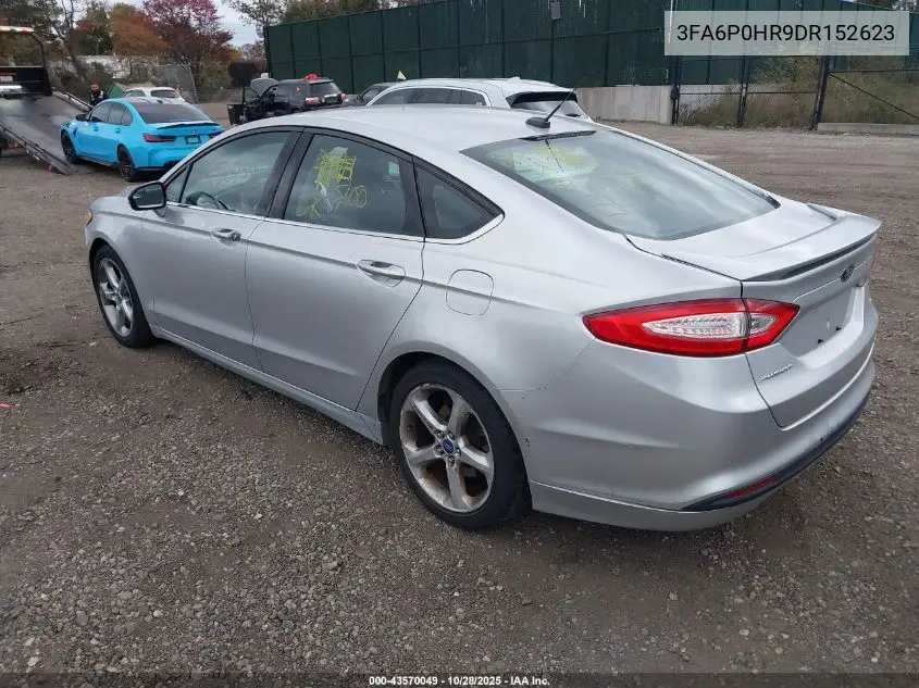 3FA6P0HR9DR152623 2013 Ford Fusion Se