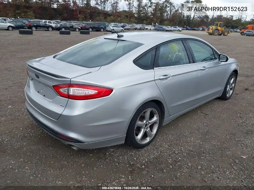 3FA6P0HR9DR152623 2013 Ford Fusion Se
