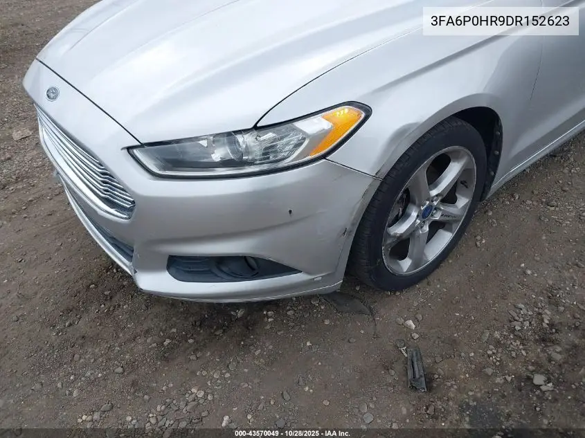3FA6P0HR9DR152623 2013 Ford Fusion Se