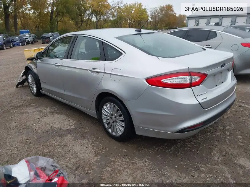 3FA6P0LU8DR185026 2013 Ford Fusion Hybrid Se