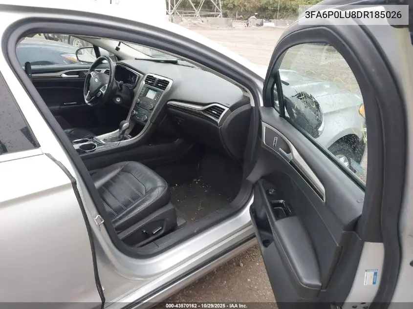 3FA6P0LU8DR185026 2013 Ford Fusion Hybrid Se