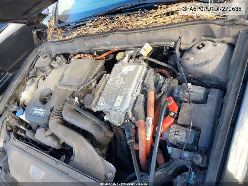 3FA6P0PU1DR270638 2013 Ford Fusion Energi Se Luxury