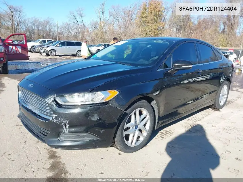 3FA6P0H72DR124404 2013 Ford Fusion Se