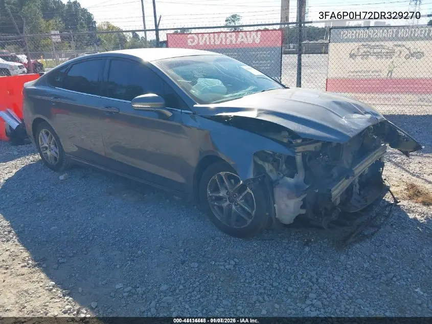 3FA6P0H72DR329270 2013 Ford Fusion Se