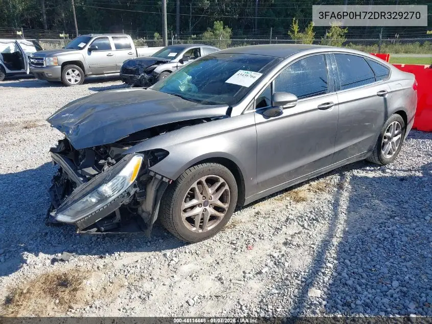 3FA6P0H72DR329270 2013 Ford Fusion Se
