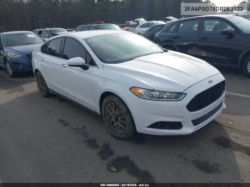 3FA6P0G78DR283123 2013 Ford Fusion S