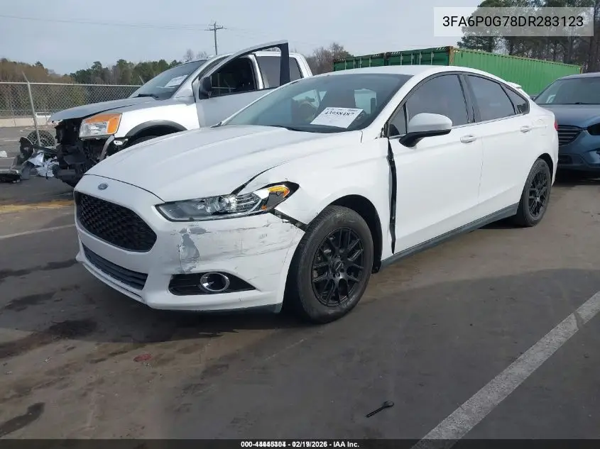3FA6P0G78DR283123 2013 Ford Fusion S