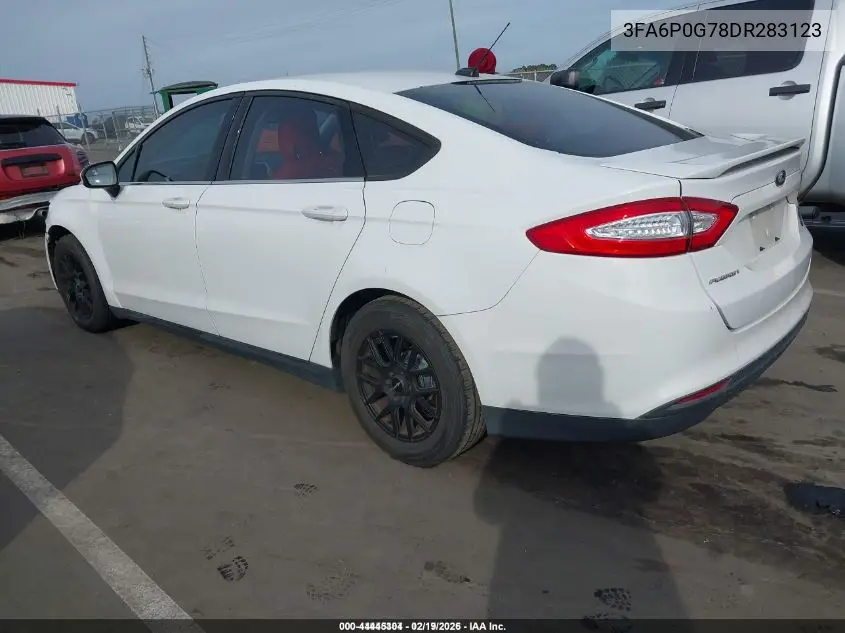 3FA6P0G78DR283123 2013 Ford Fusion S
