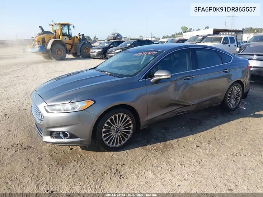 3FA6P0K91DR365557 2013 Ford Fusion Titanium