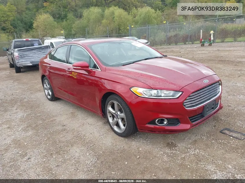 3FA6P0K93DR383249 2013 Ford Fusion Titanium